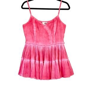 Samant Chauhan Beau Tiered Cami Tank Top, M